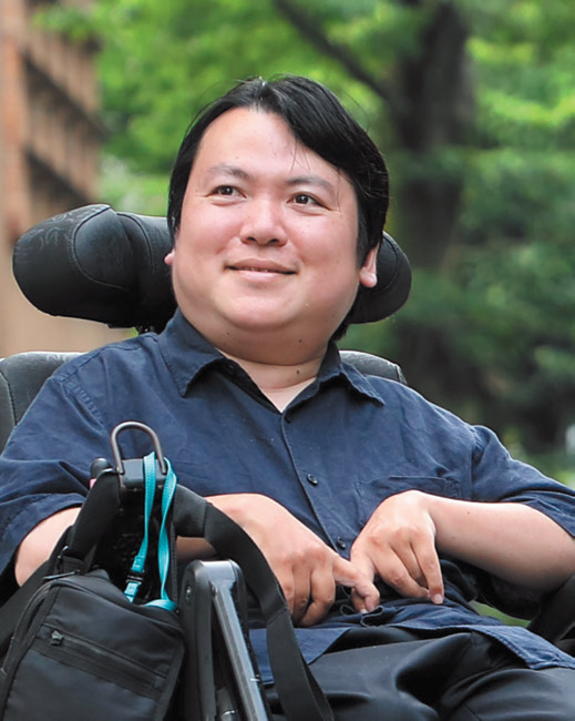 熊谷晋一郎氏のプロフィール写真