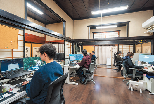 taneCREATIVE社屋内の写真