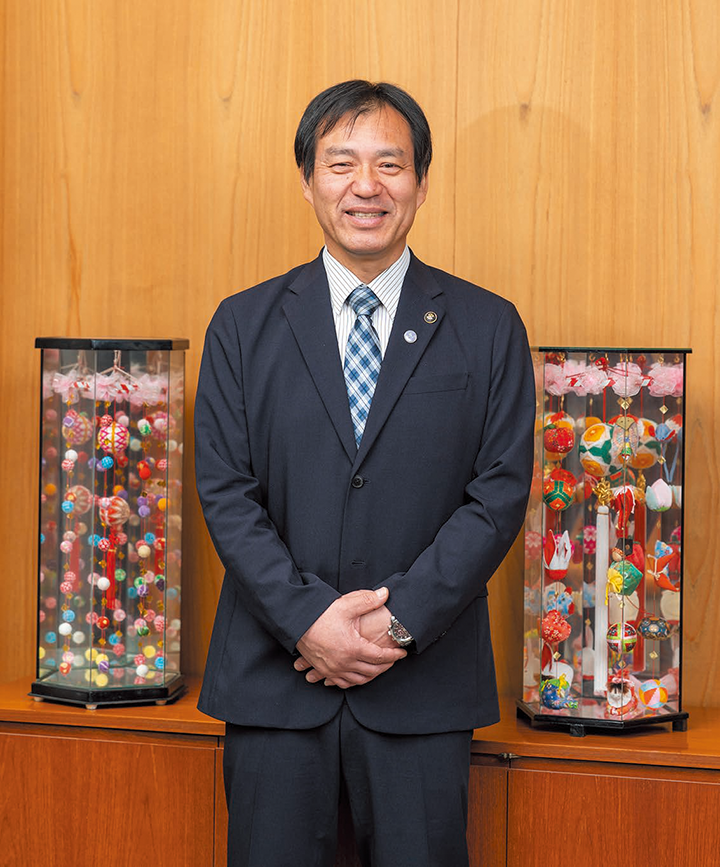 柳川市長の松永久氏の写真