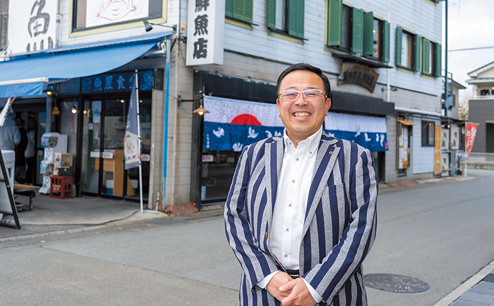 やまひら社長の金子英典氏の写真