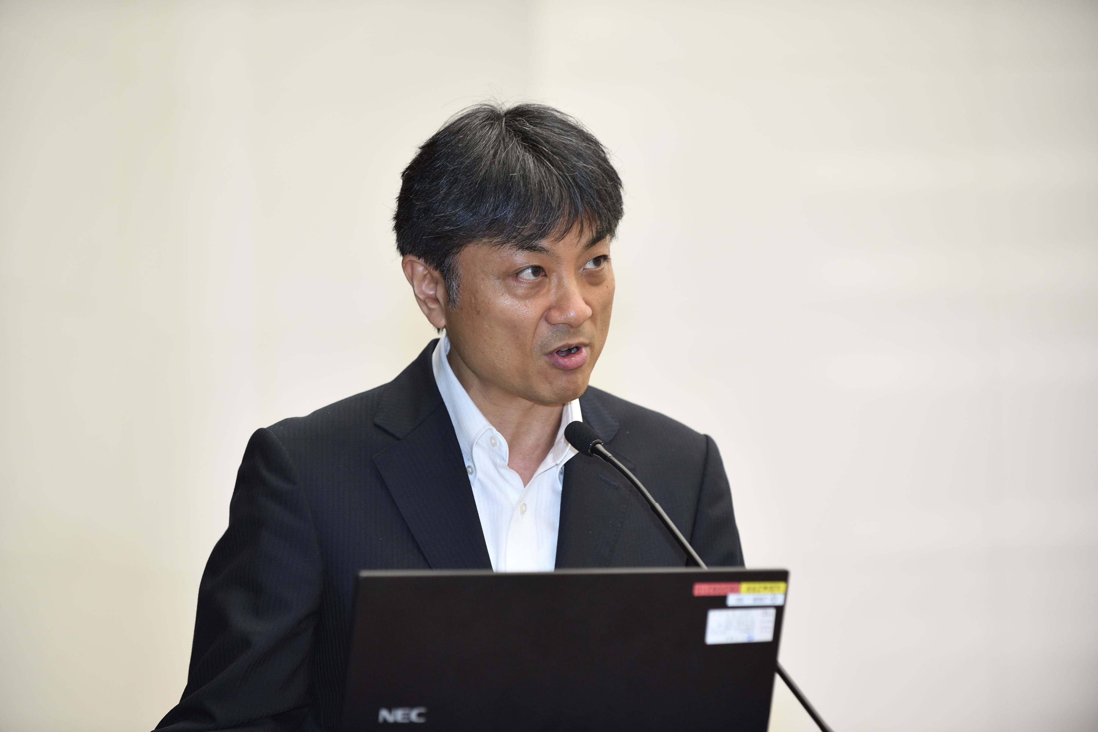 日本銀行金融市場局長 清水誠一の写真