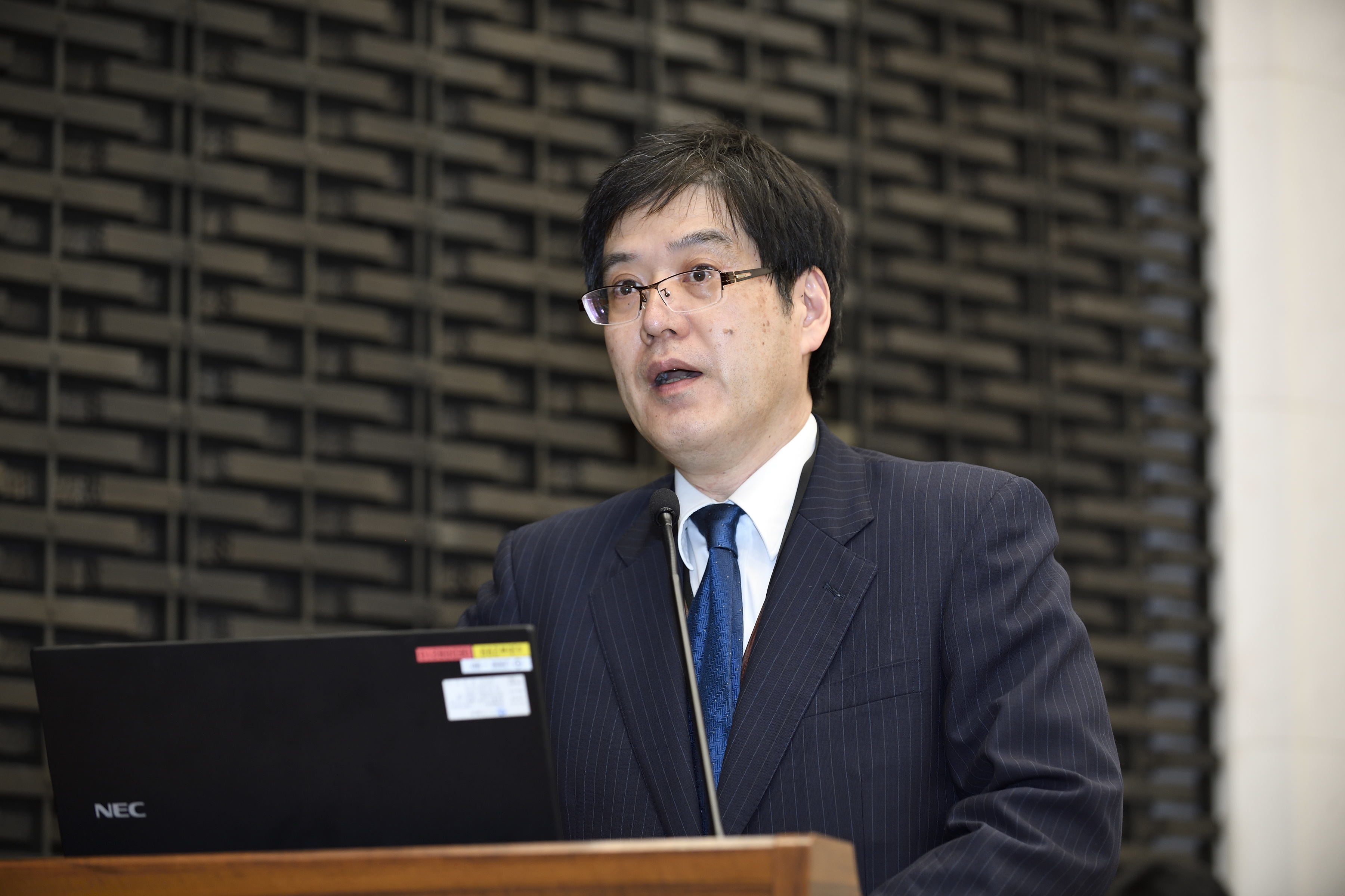 金融庁総合政策局長 森田宗男氏の写真