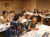 松江でのイベントの模様の写真