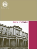 The cover page of the Annual Review 2019
