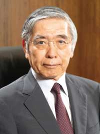 Photo of Governor KURODA Haruhiko