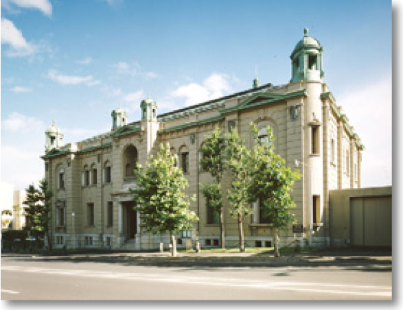 Exterior view of the Bank of Japan Otaru Museum