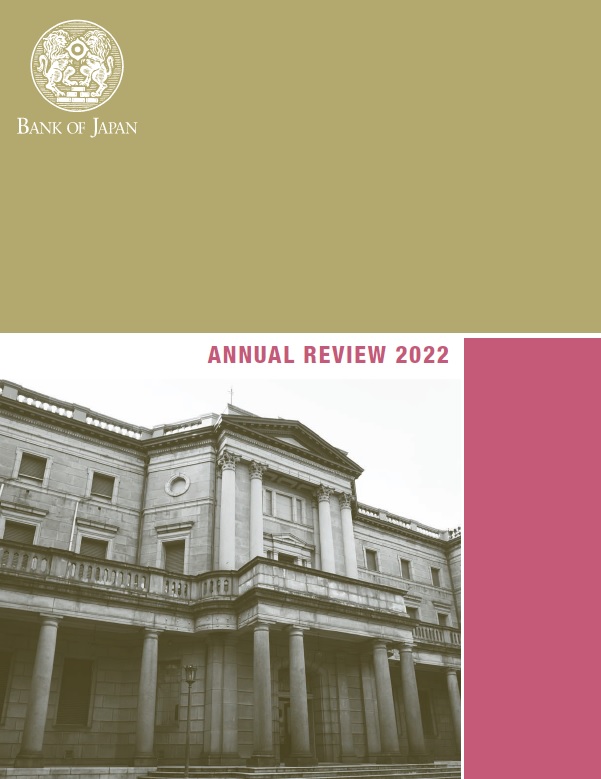 The cover page of the Annual Review 2022