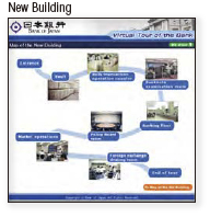 The virtual tour of the New Building (Map)