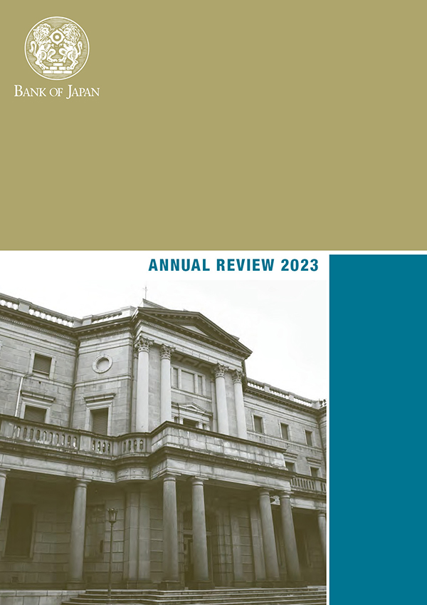 The cover page of the Annual Review 2023