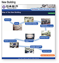 The virtual tour of the New Building (Map)