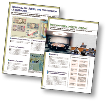 Pages inside the PR brochure