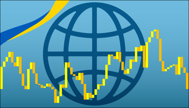 Infographic image showing 'There are high uncertainties, including developments in overseas economic activity and prices, and market developments warrant attention.' For details, see the full text of the Highlights of the Outlook Report.