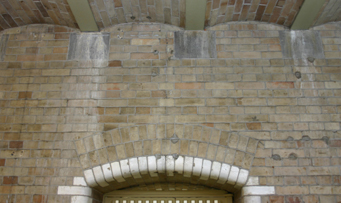 Image: interior walls and ceiling of the vault of the Main Building