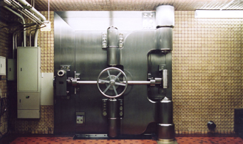 Image: underground vault of the Main Building