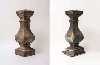 Image: balusters of the Old Building