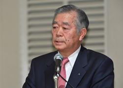 みちのく銀行 杉本会長の講演の模様の写真
