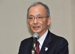 三井住友トラスト・ホールディングス 高倉取締役執行役専務の講演の模様の写真