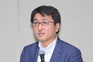 但馬信用金庫 宮垣 常勤理事による講演の写真