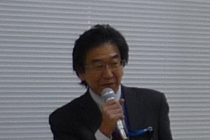 金融高度化センター 中山企画役による講演の写真