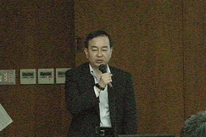 北村 金融高度化センター 企画役＜当時＞による講演の写真