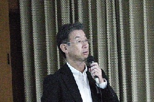 民間都市開発推進機構 福井 業務第二部長による講演の写真