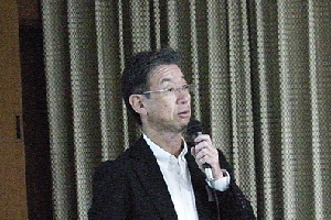 民間都市開発推進機構 福井 業務第二部長による講演の写真