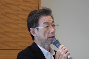 民間都市開発推進機構 福井 業務第二部長による講演の写真