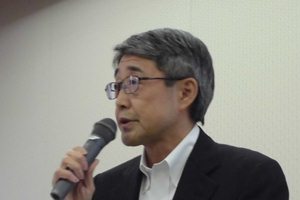 名古屋銀行協会 野原専務理事による開会挨拶の写真