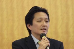 家田金融高度化センター長による趣旨説明の写真