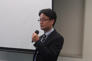 広島支店 伊豆田営業課長による開会挨拶の写真