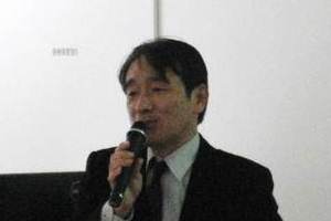 国土交通省 町田公園緑地・景観課長による講演の写真