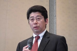 中村 松本支店長による開会挨拶の写真