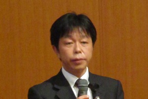 茨城県 堀江 課長補佐（当時）による講演の写真