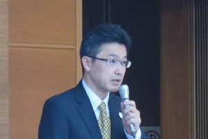 福地 大阪支店 副支店長による開会挨拶の写真