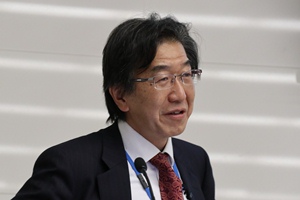 中山 金融高度化センター企画役による講演の写真