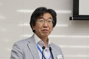 金融高度化センター 中山企画役による講演の写真