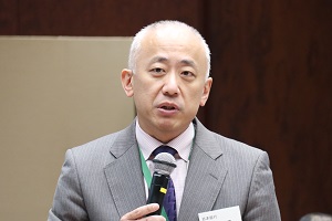 菅野（かんの）金融高度化センター長の写真