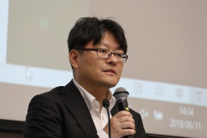 末廣サステナビリティ推進室長の写真