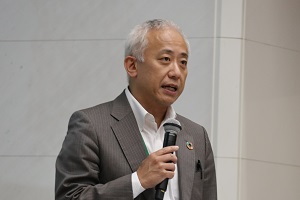 菅野（かんの）金融高度化センター長の写真