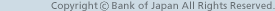 Copyright Bank of Japan All Rights Reserved.